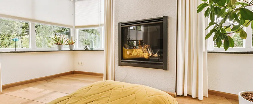 Residential Fireplace Ceramic Glass Installation in Lacey, WA