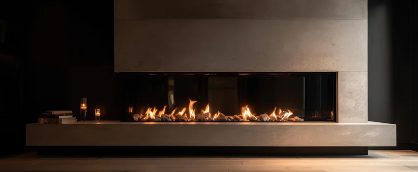 Gas Fireplace Ember Bed Design Services in Lacey, Washington