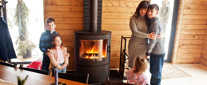 Morso Cast Iron Fireplace Insert Installation in Lacey, Washington