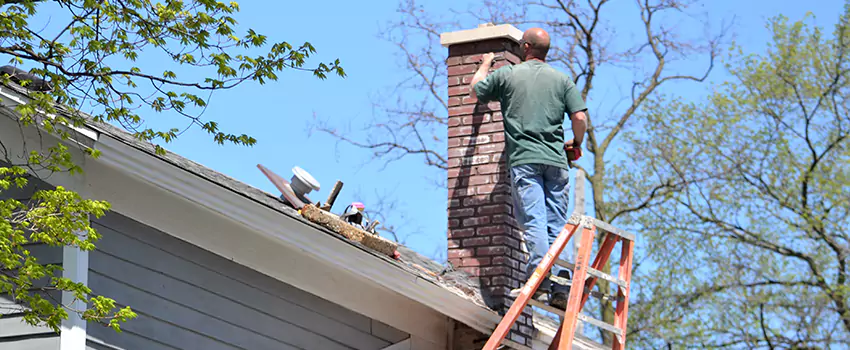 Vinyl and PVC Chimney Flashing Installation in Lacey, WA