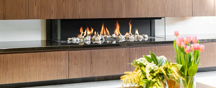 Double-height Fireplace Design Refurbishment in Lacey, Washington