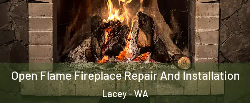  Open Flame Fireplace Repair And Installation Lacey - WA